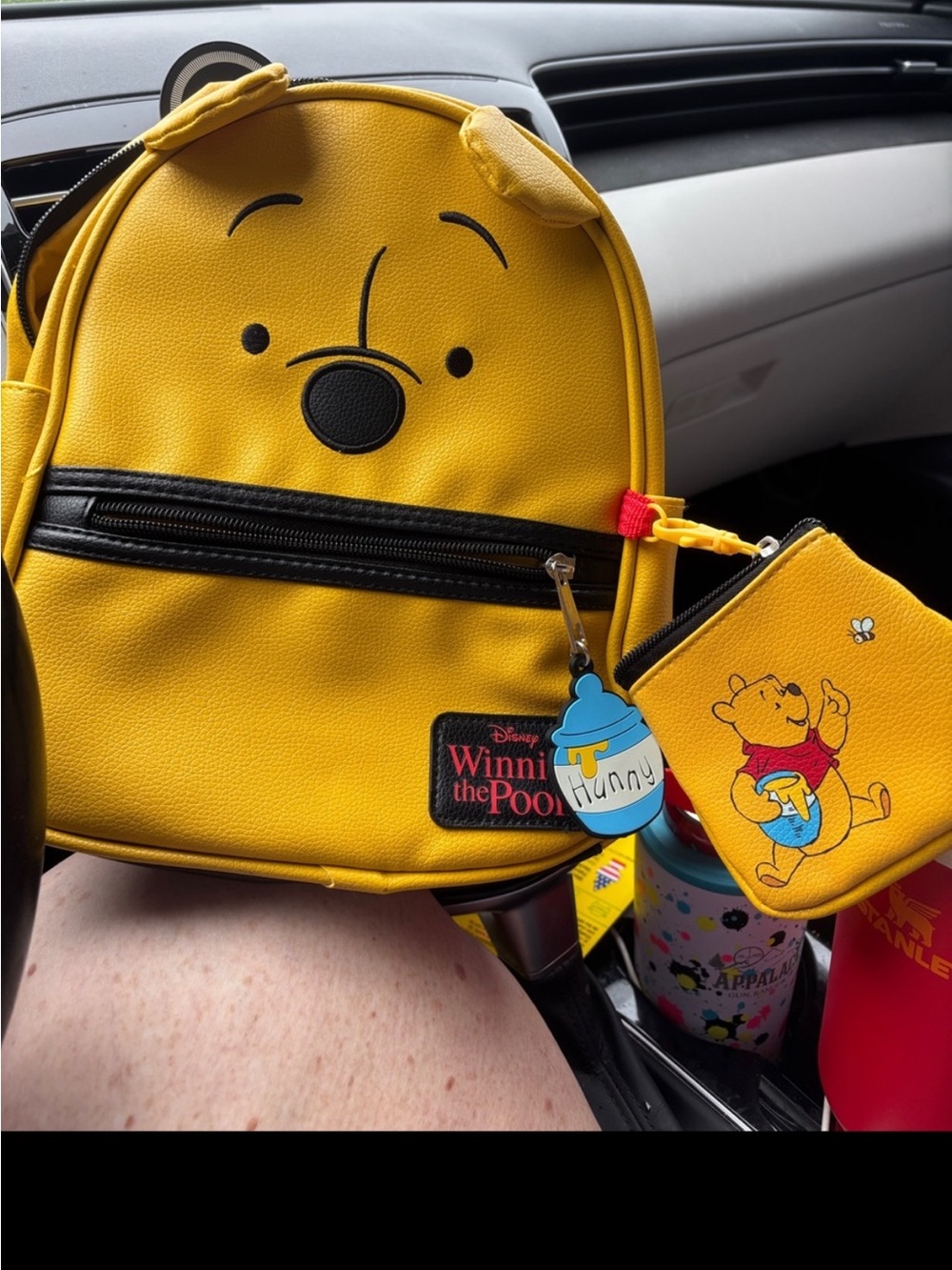Pooh bear backpack purse